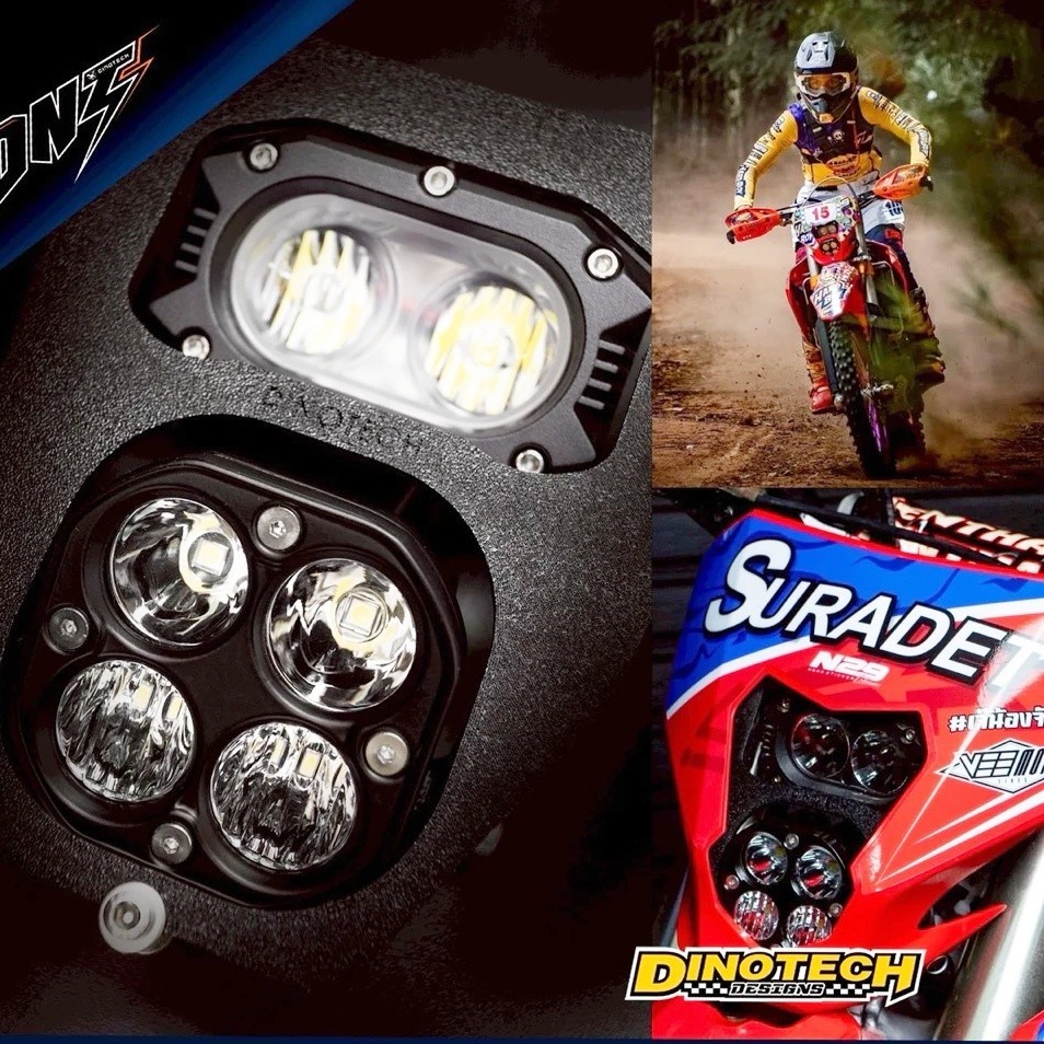 H53 White Headlight Spotlight For Honda CRF300L Crf 300 L 40w 4500lumen Led New