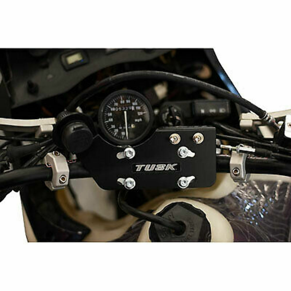Tusk Accessory Dash Switch Panel OEM 7/8″ Bars Black 2015-2023 SUZUKI DR650S