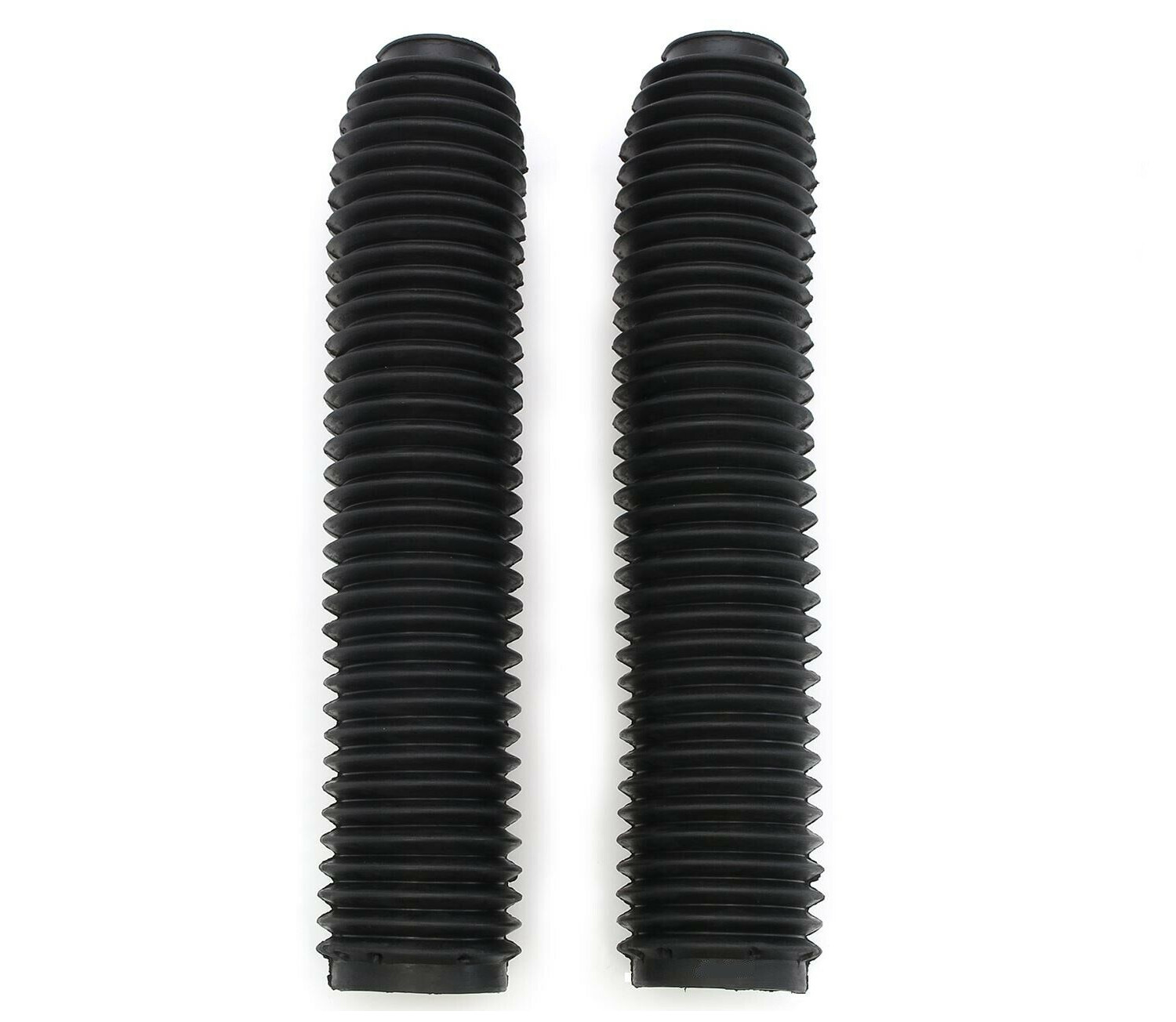 Pro Series 43mm Front Fork Boots Black Yamaha YZ IT TTR 125 200 250 465 490