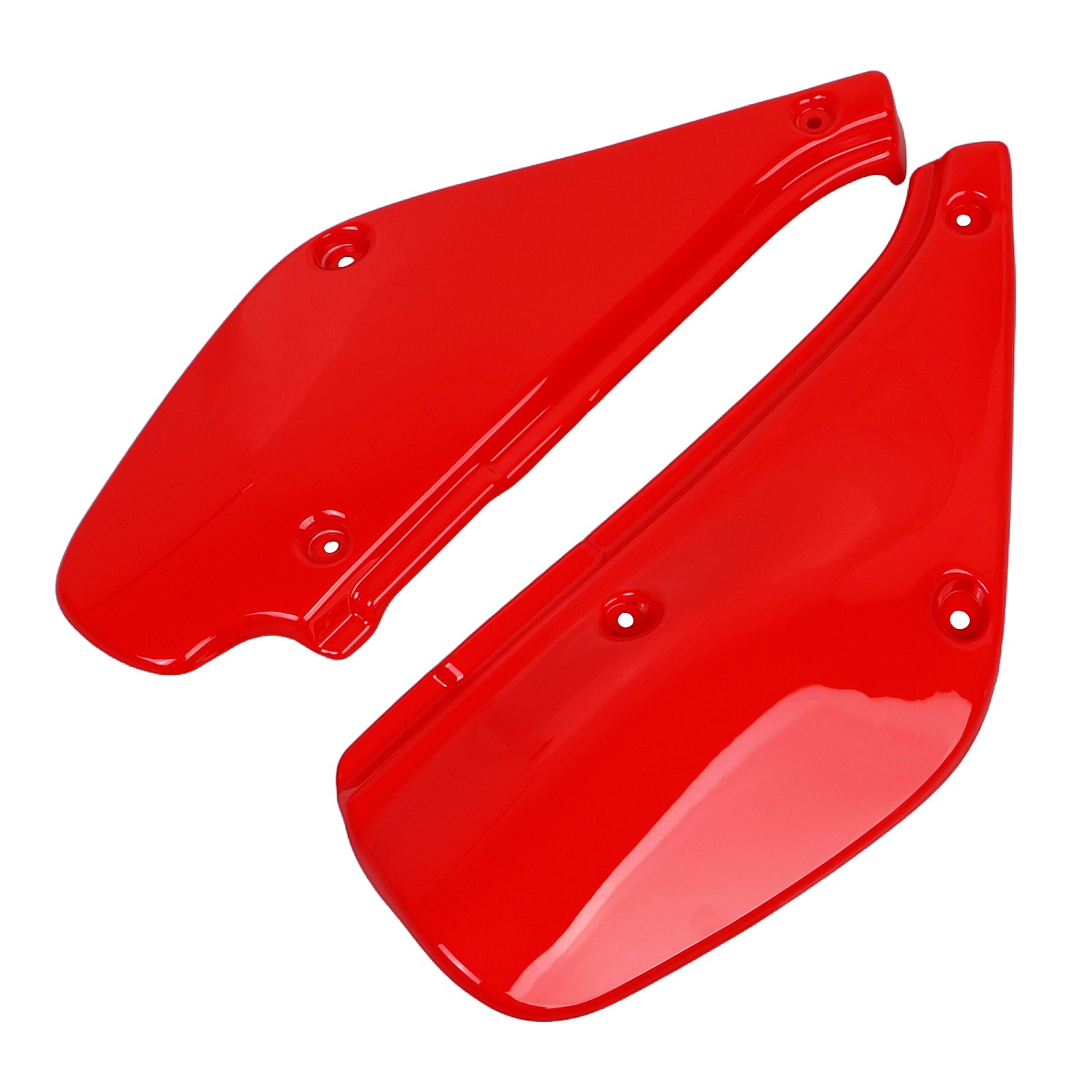 Red Plastic Left Right Side Cover Panels Plate For Honda XR80R XR100R 1988-2000
