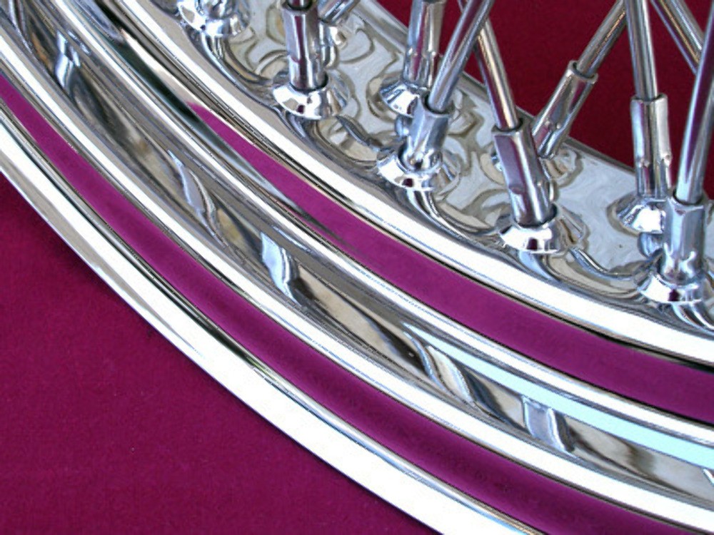 16″ X 3.5″ 60 SPOKE DNA FRONT WHEEL 2000-06 FOR HARLEY HERITAGE FAT BOY DELUXE