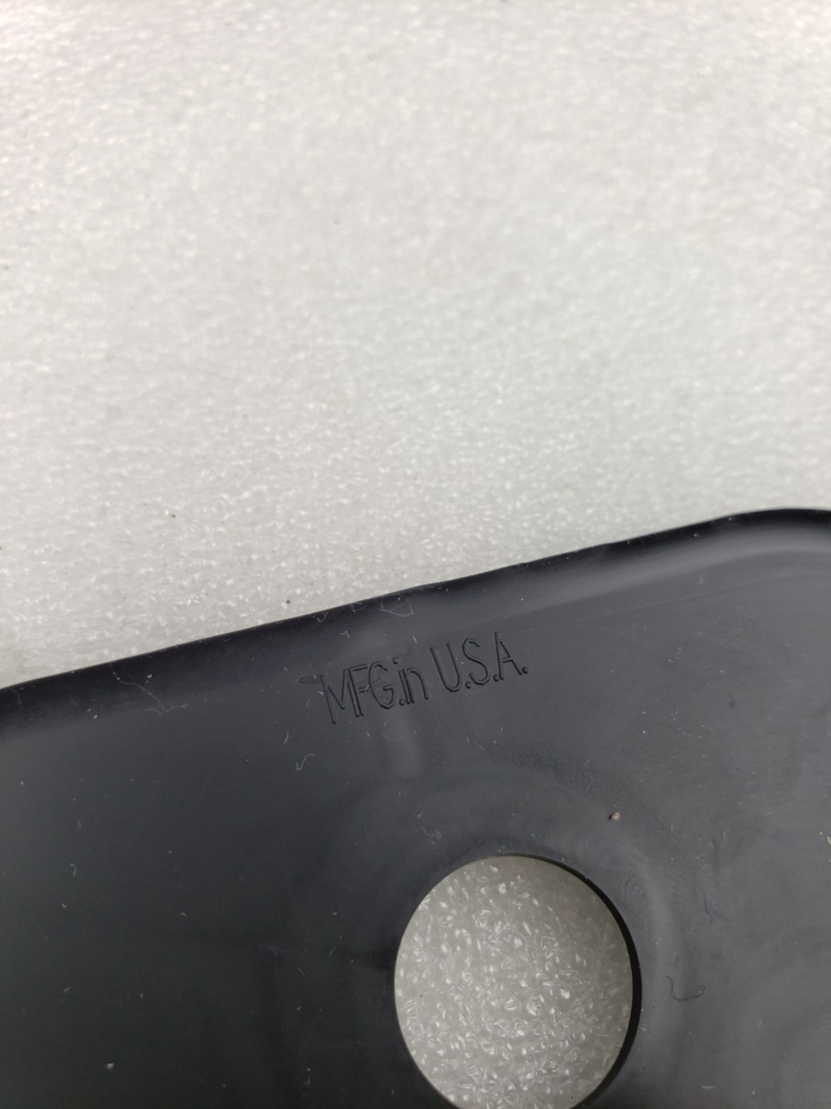 Whelen 11-76A946-000 Black Mounting Flange for LINZ6 Surface Mount LED Lighthead