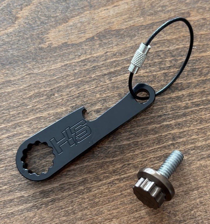 Harley-Davidson Halespeed Seat Security Bolt Harley Bronze Finish