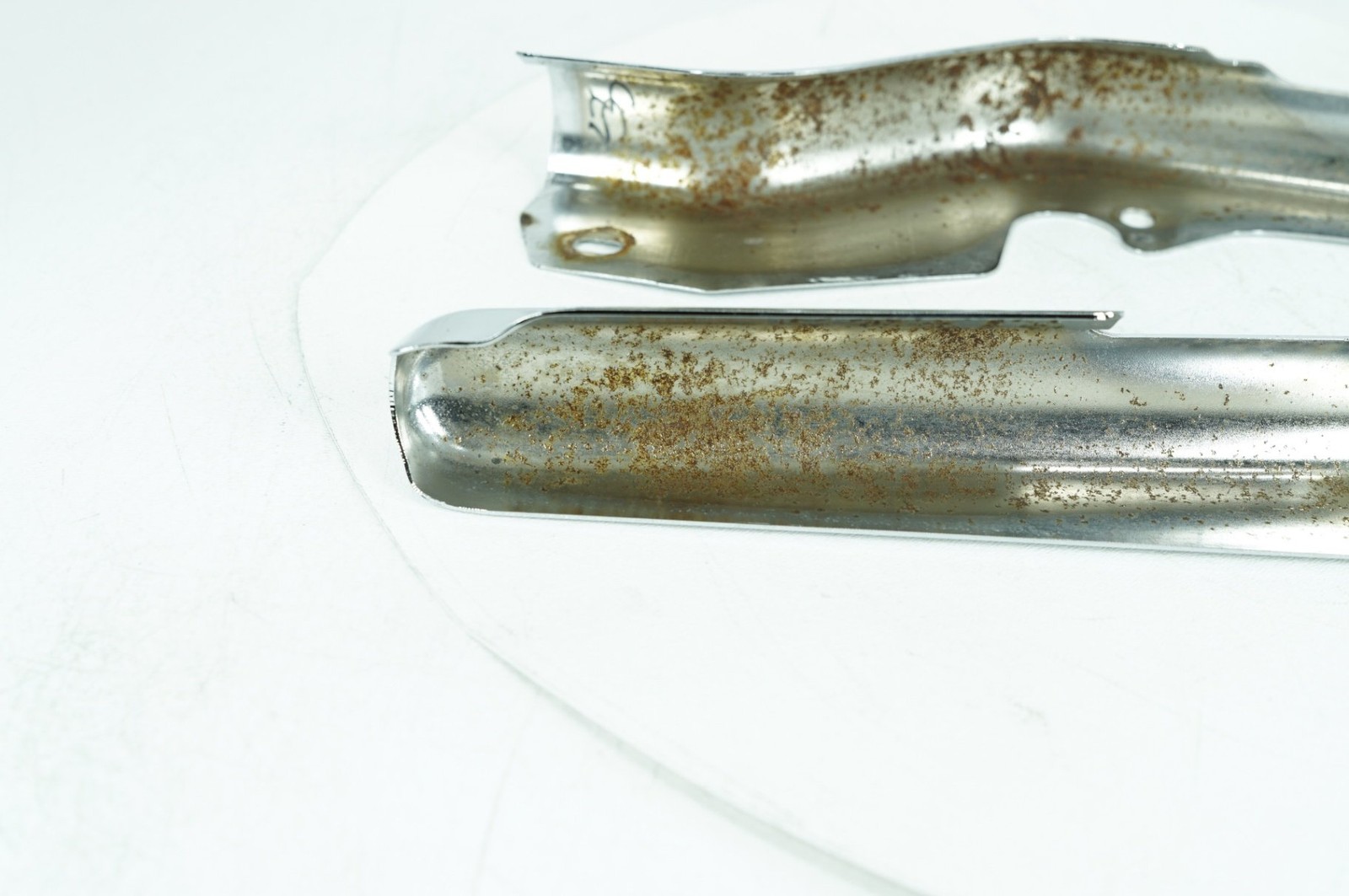 07 Harley Touring Electra Glide OEM Left Right Saddlebag Fender Struts Brackets