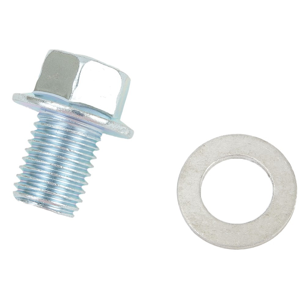 Brand New Bolt Part Oil Drain White Zinc 90030-415-000 90083-ML7-003