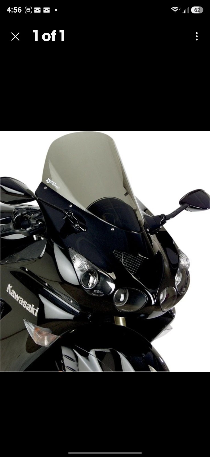 Zero Gravity 23-274-02 Sport Touring Windscreen – Light Smoke – in Org. Plastc