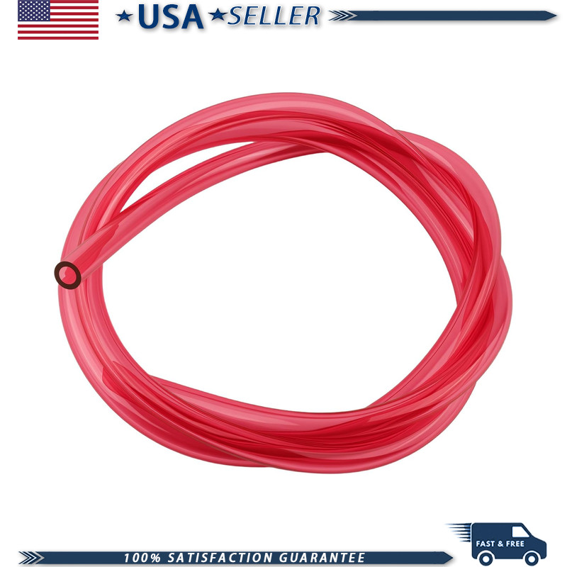 OD 8mm x ID 5mm Red PVC Motorcycle Fuel Line Hose Motorcycles, Dirt BiColor: Red