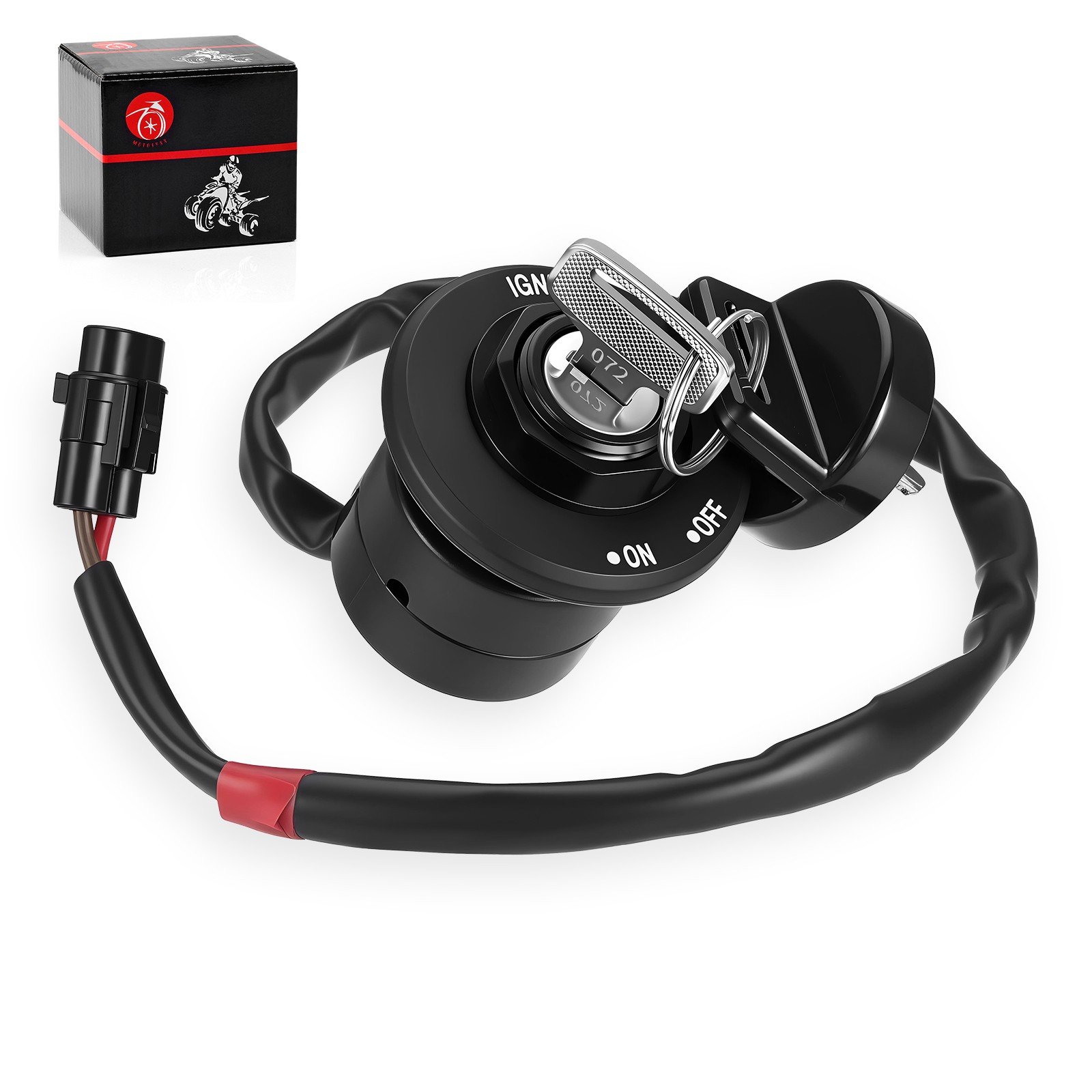 Ignition Switch Assembly With 2 Keys For Yamaha TTR50E 2006-2024 1P6-H2510-13-00