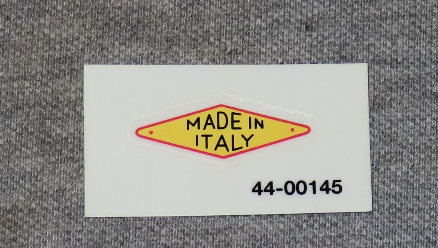 Made in Italy Gas Tank stickers, Ducati Bevel Single, Benelli Motobi MV Gilera