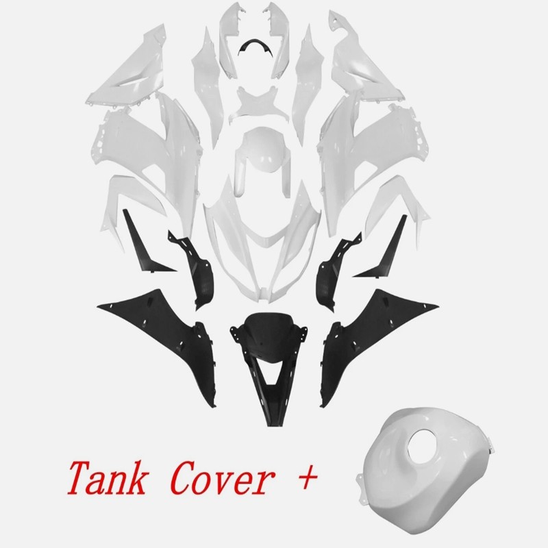Fairing Kit +Tank Cover For KAWASAKI Ninja ZX6R 2013-2018 ABS Injection Bodywork