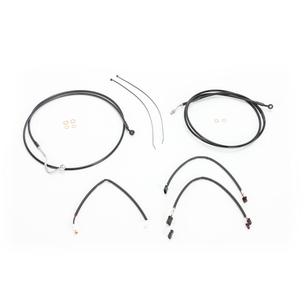 Magnum Multicolor Vinyl XR Handlebar Kit for 12″-14″ Ape Hangers(ABS)- 486881