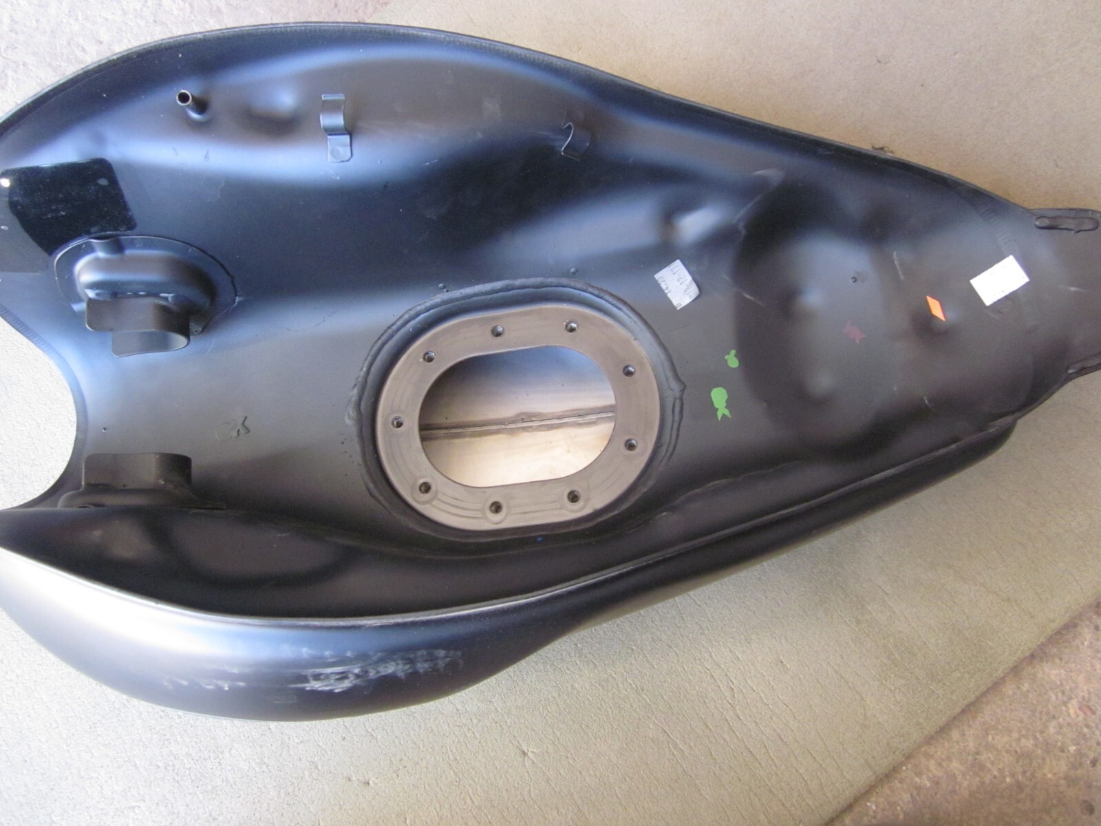 Triumph Street Cup Bobber Gas Fuel Tank Petrol Reservoir black