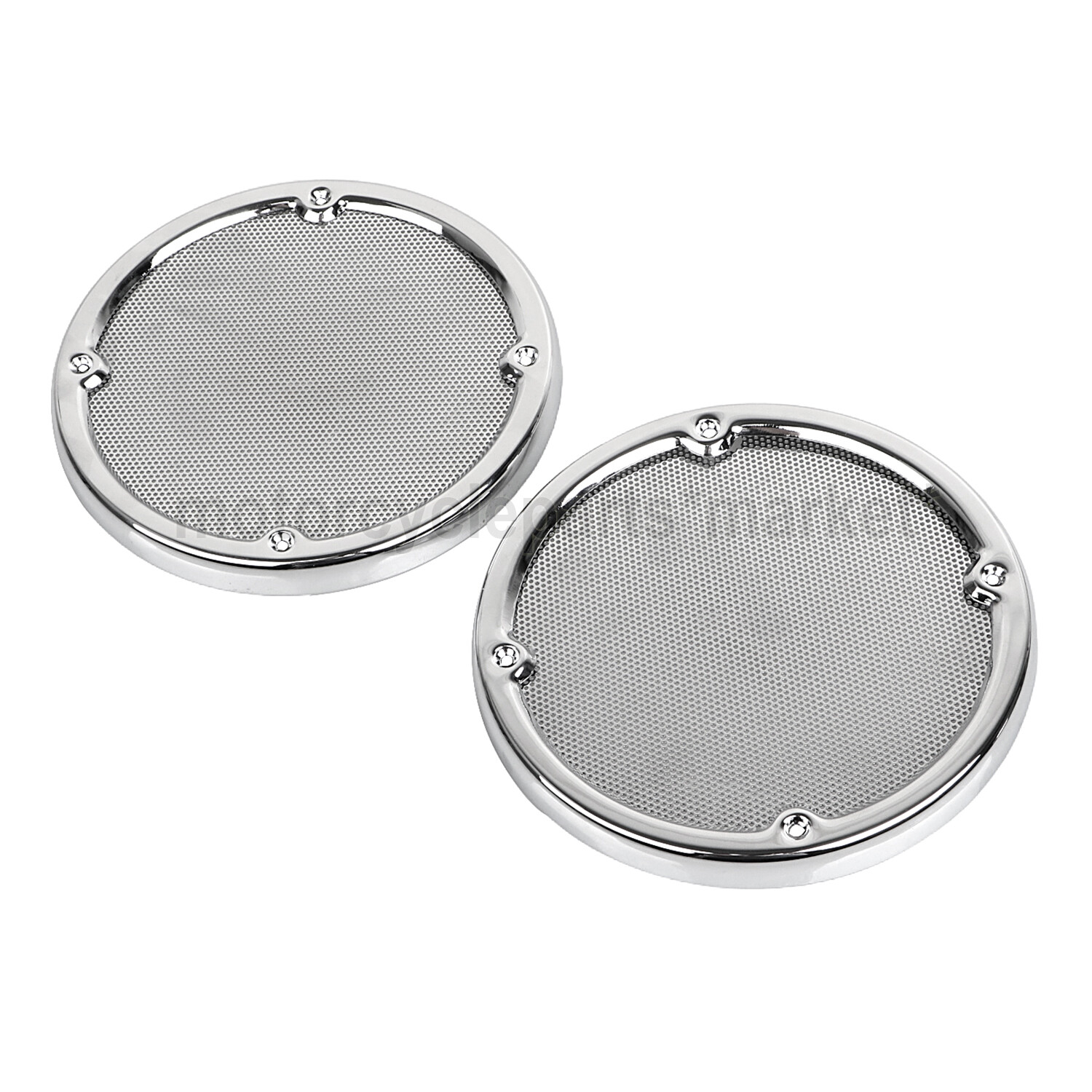 Rear Speaker Trim Grill Mesh Cover Fit For Harley 14-up Electra Tri Glide FLHTK
