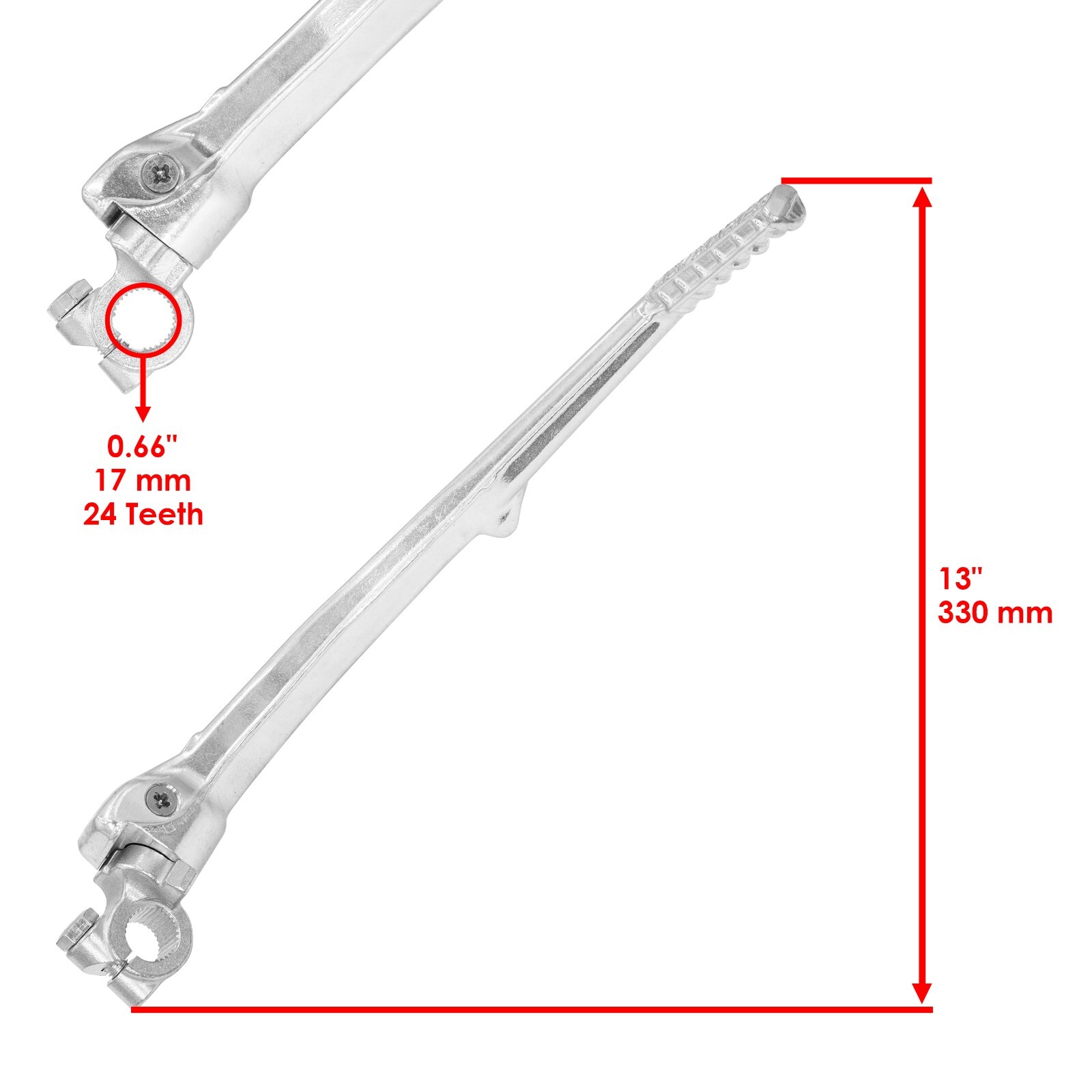 Kick Start for Honda XR400R XR 400R 1996-1997 Kick Starter Lever Shaft Pedal
