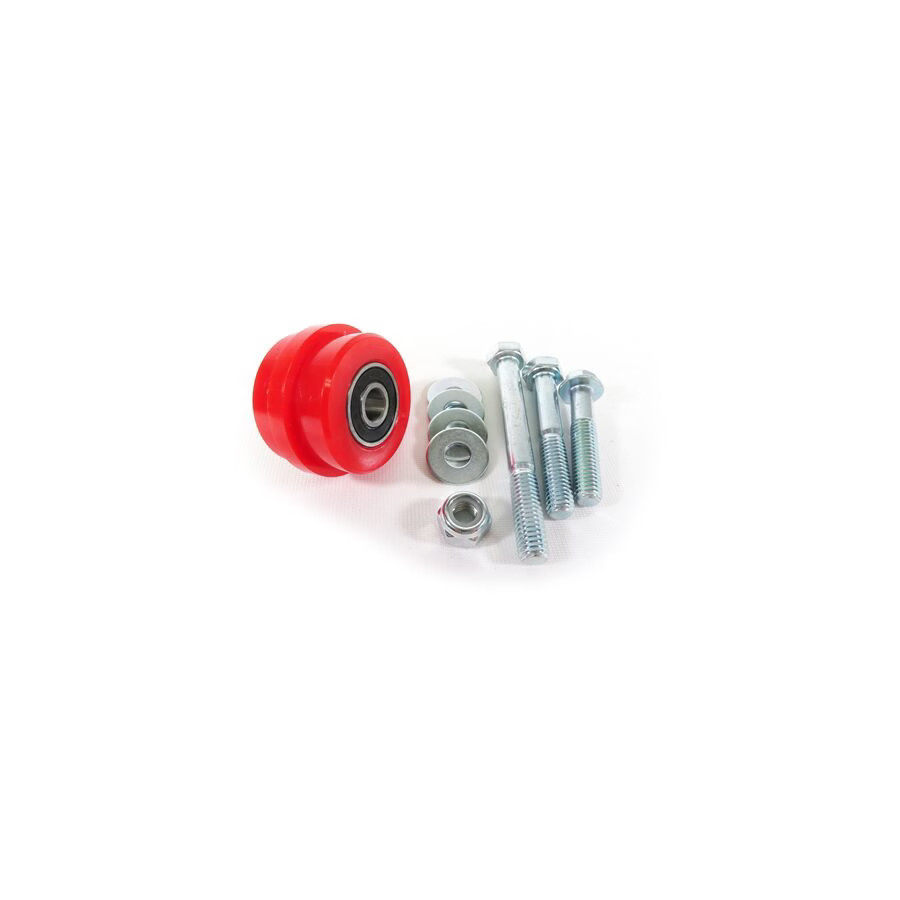 TM Designworks Powerlip Dirt Bike Chain Roller – Red PLR-550-RD