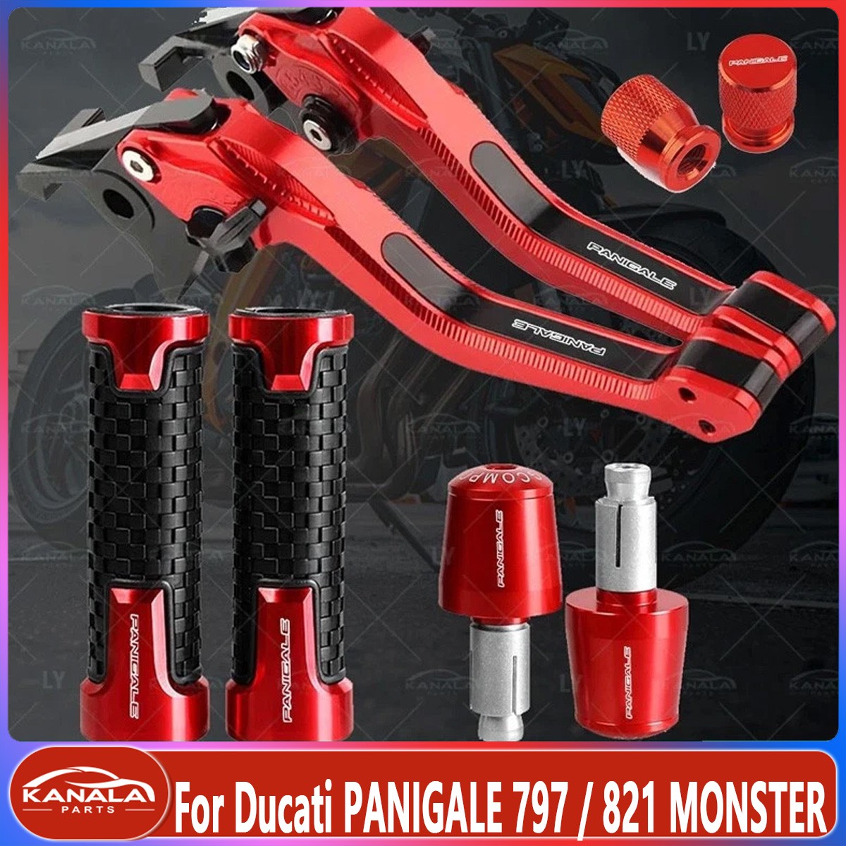 For Ducati PANIGALE 797 MONSTER Motorcycle 3D Brake Clutch Levers brakes Sets