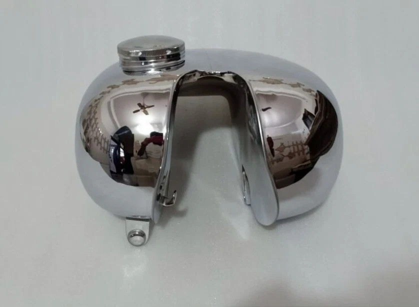 NSU Max Lux OSB 250 251 Standard year of manufacture 1953 Steel Chrome Fuel Tank Petrol