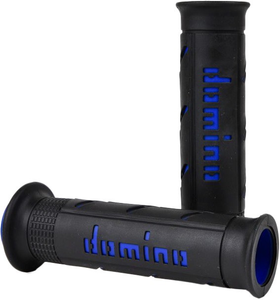Domino Domino XM2 Grip – Black/Blue Motorcycle Street Bike Dirt A25041C4840C7-0