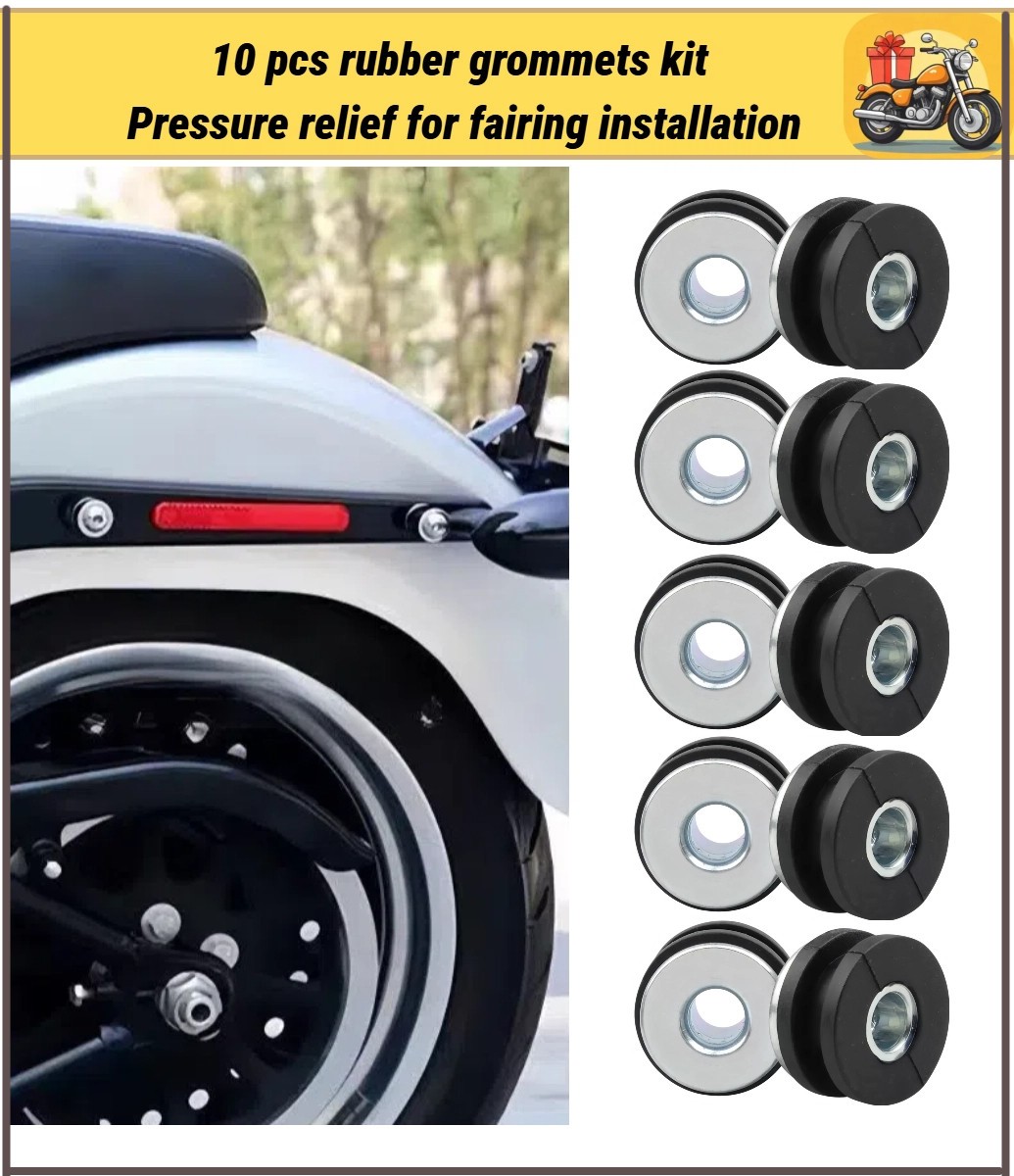 Black Complete Fairing Bolt Kit Bodywork Screws Set for Yamaha 2008-2016 YZF R6