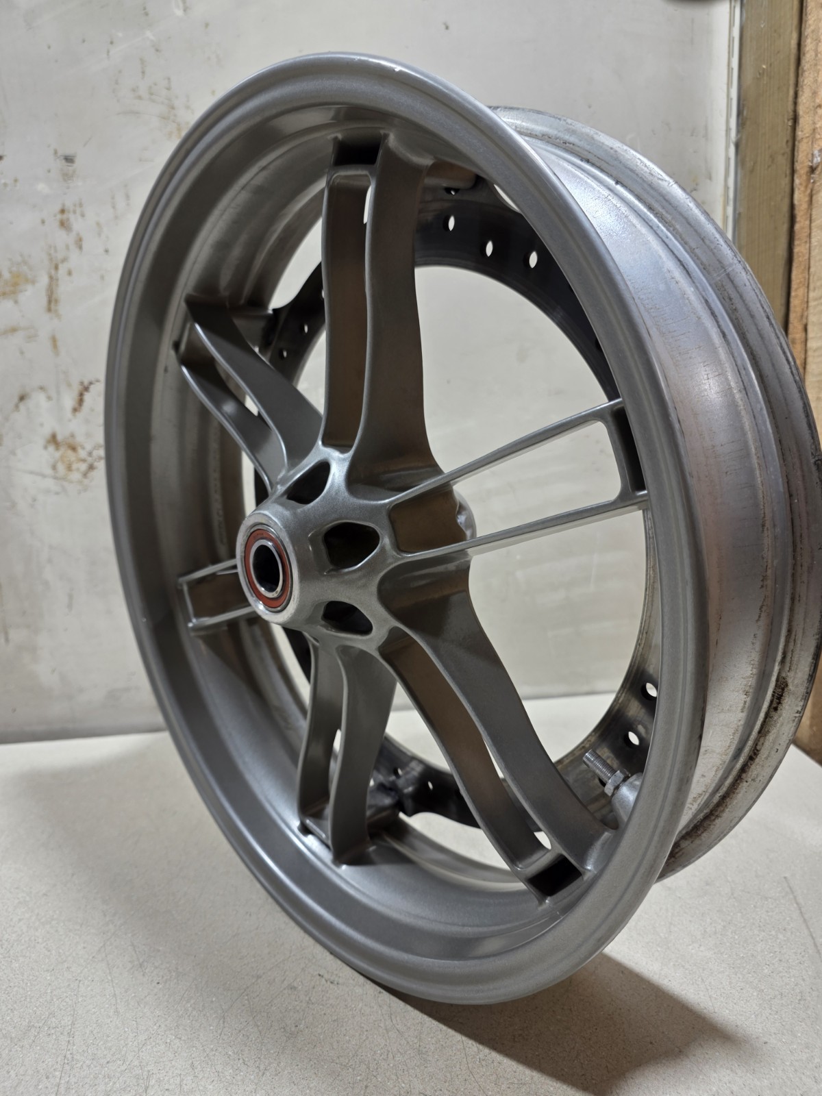 2006 Buell Ulysses XB12 XB12X Front Wheel Rim Magnesium Tone #NV9-80