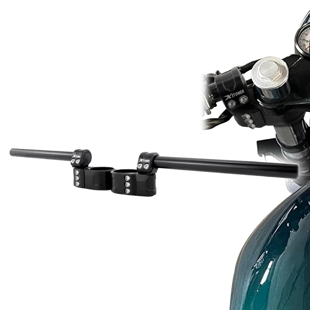 50mm MultiClip Clip-On Adjustable Fork Clamp Aftermarket Fit For 50mm Handle Bar