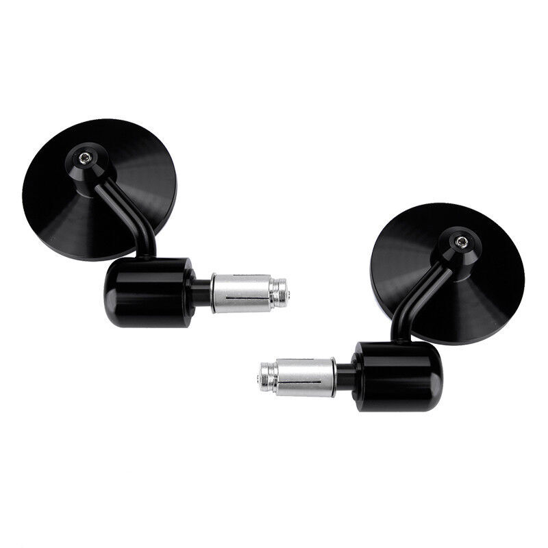 2pcs Motorcycle 7/8″ Rearview Side Handle Bar End Mirrors For Honda GROM MSX125