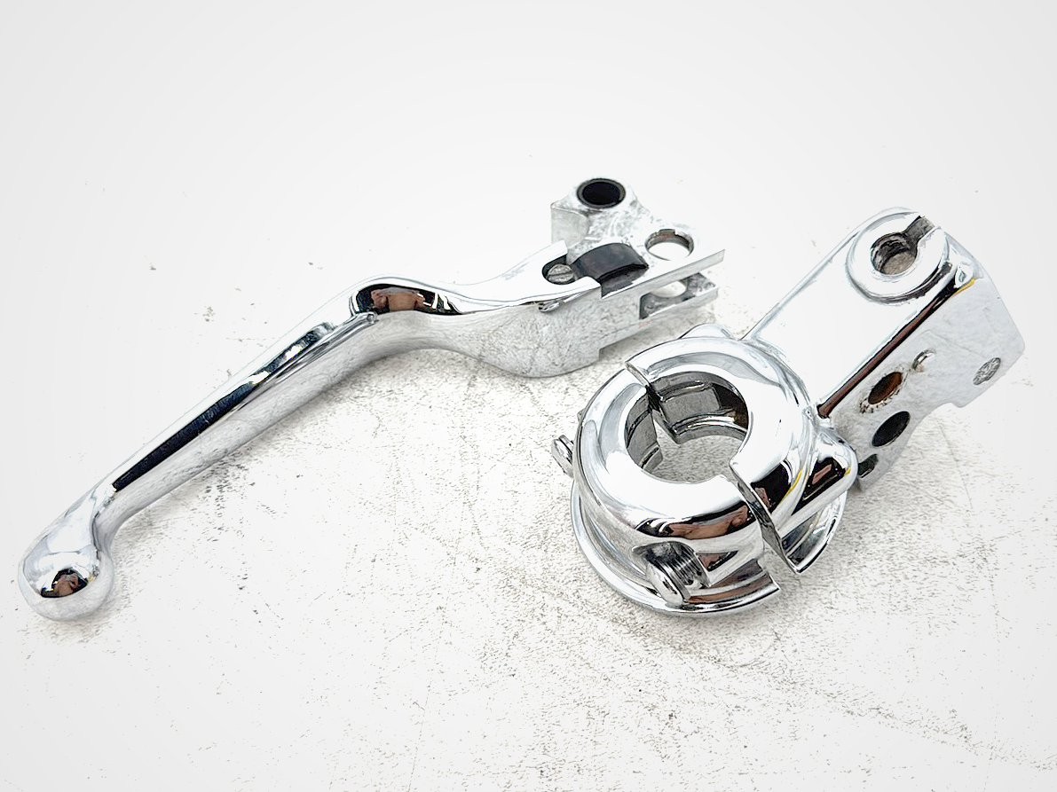 2003 Harley Dyna Wide Glide FXDWG OEM Chrome Front Left Clutch Control Lever