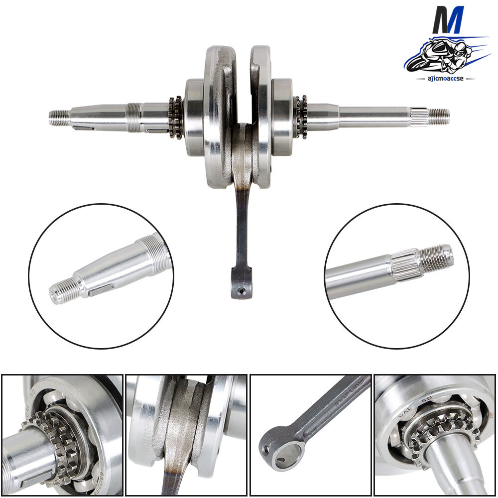 150cc Crankshaft Assembly Fit For Scooters With 4-Stroke GY6 Motors New
