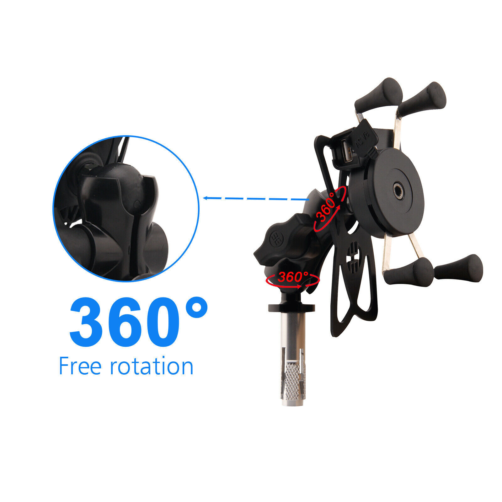 GPS Phone Holder Mount Bracket For Suzuki HAYABUSA GSXR 600/GSXR750 GSX-R 1000