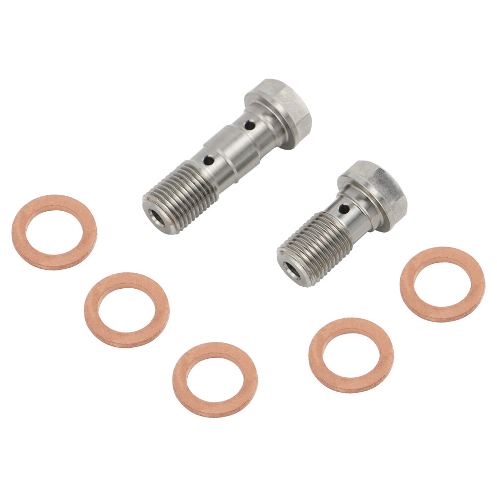 M10 x 1.0 Banjo Bolt For Brembo Front/Rear Brake Master Cylinder ATVs KTM BMW