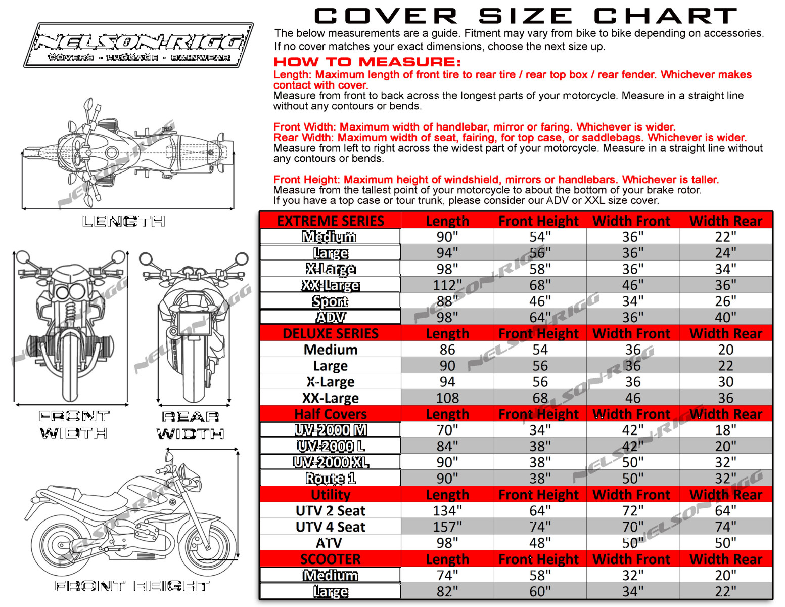 Nelson-Rigg – DEX-2000-04-XL – Extreme Defender Cover – XL