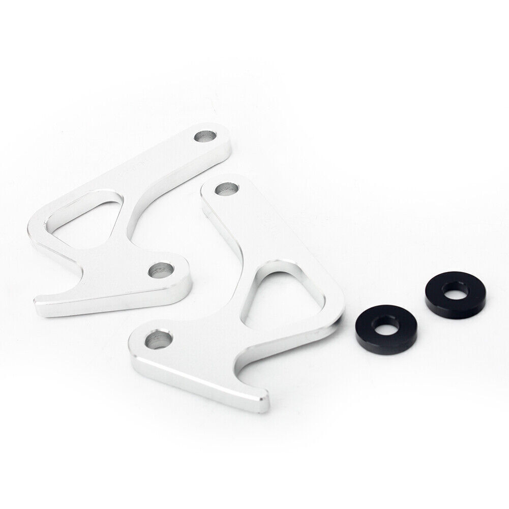 Aluminum Racing Hooks For Triumph Street Triple Daytona 675 675 R 13-19 Silver