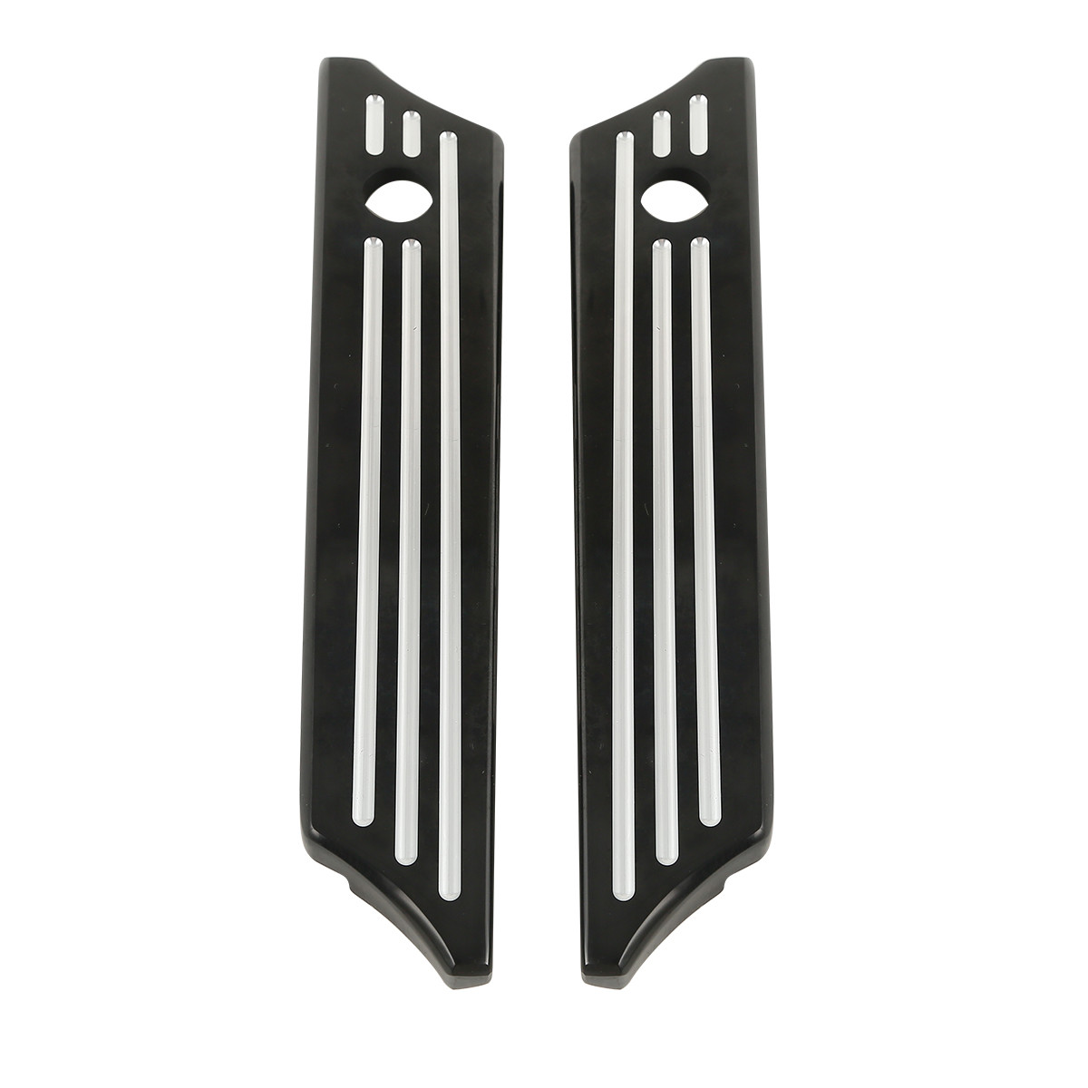 Black Saddlebag Latch Cover Fit For Harley Touring Electra Street Glide 14-24 US