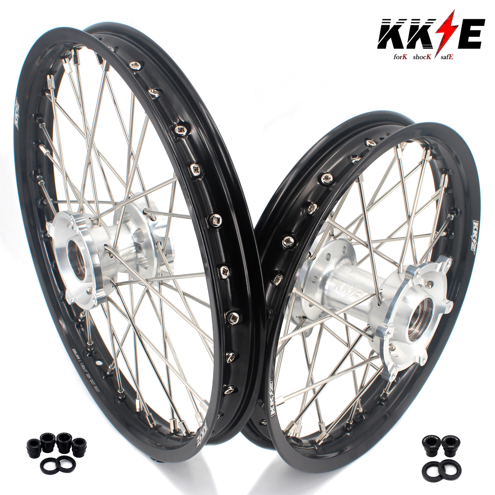 KKE 19/16 Big Wheels Rims for 2021-2024 KTM SX85 GAS GAS MC85 Husqvarna TC85