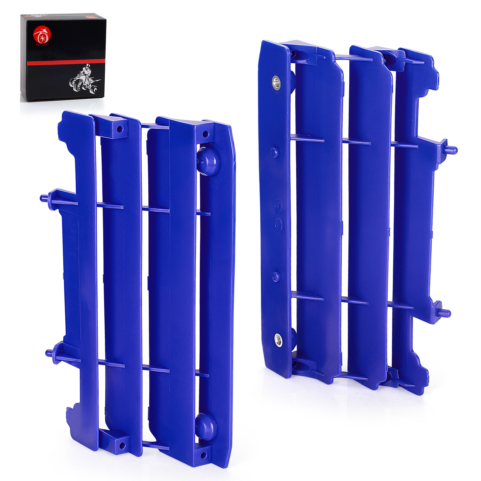 2x Blue Radiator Louvers Guards For Yamaha YZ125 YZ125X YZ250 YZ250X 2006-2022