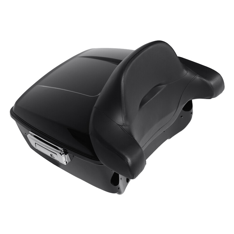 King Trunk Pad Rack w/ Speakers Fit For Harley Road Glide 14-25