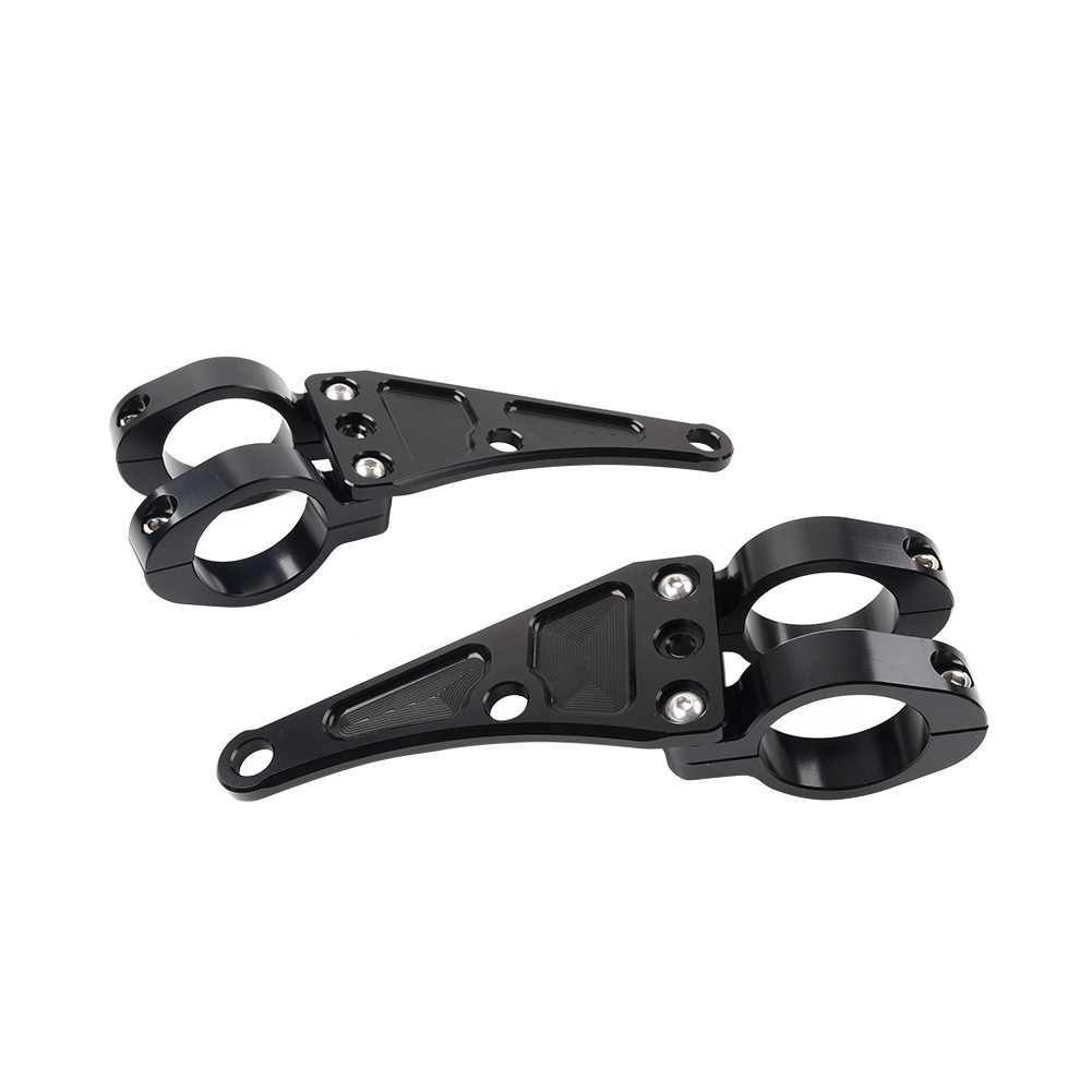 37MM Motorcycle Headlight Bracket Mount Clamp Fork Tube Holder For Harley