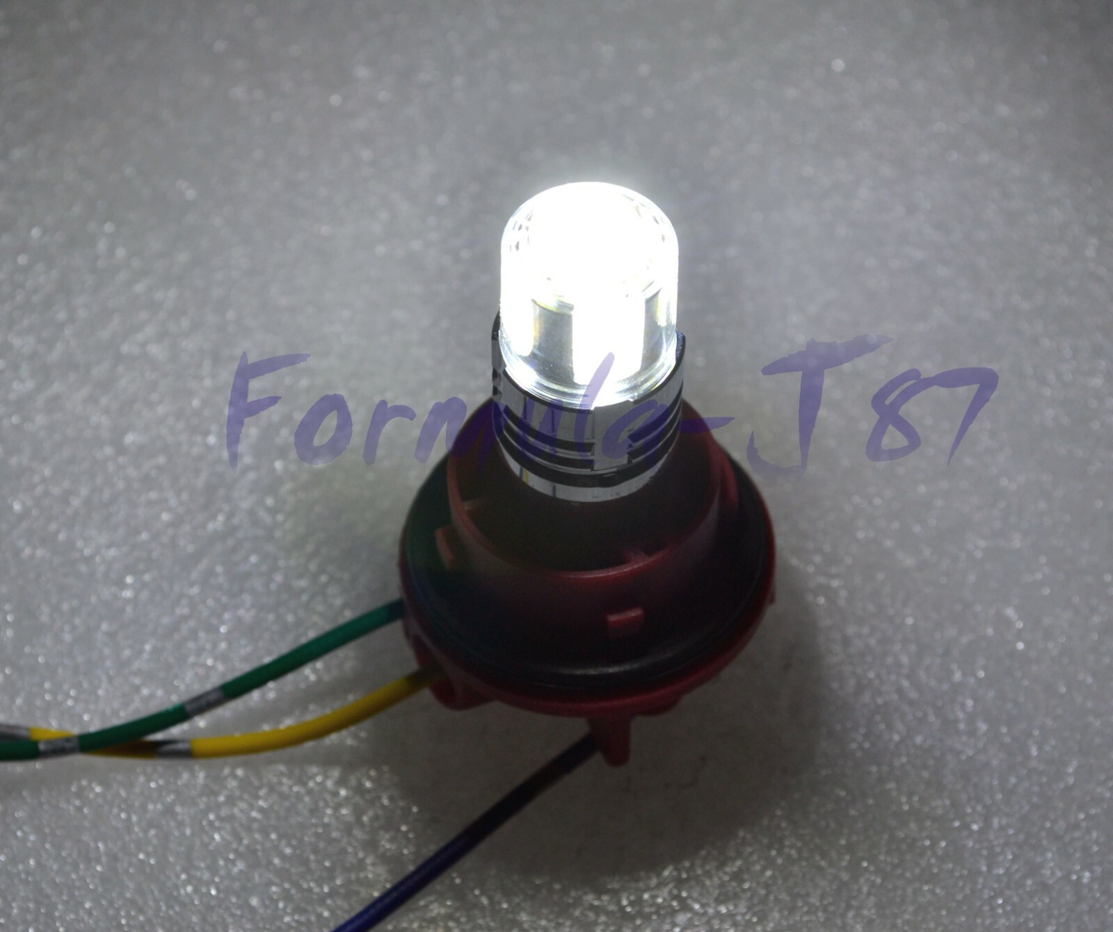 LED 15W 2057 White 5000K Two Bulbs Light Stop Brake Replace Upgrade Plug Play OE