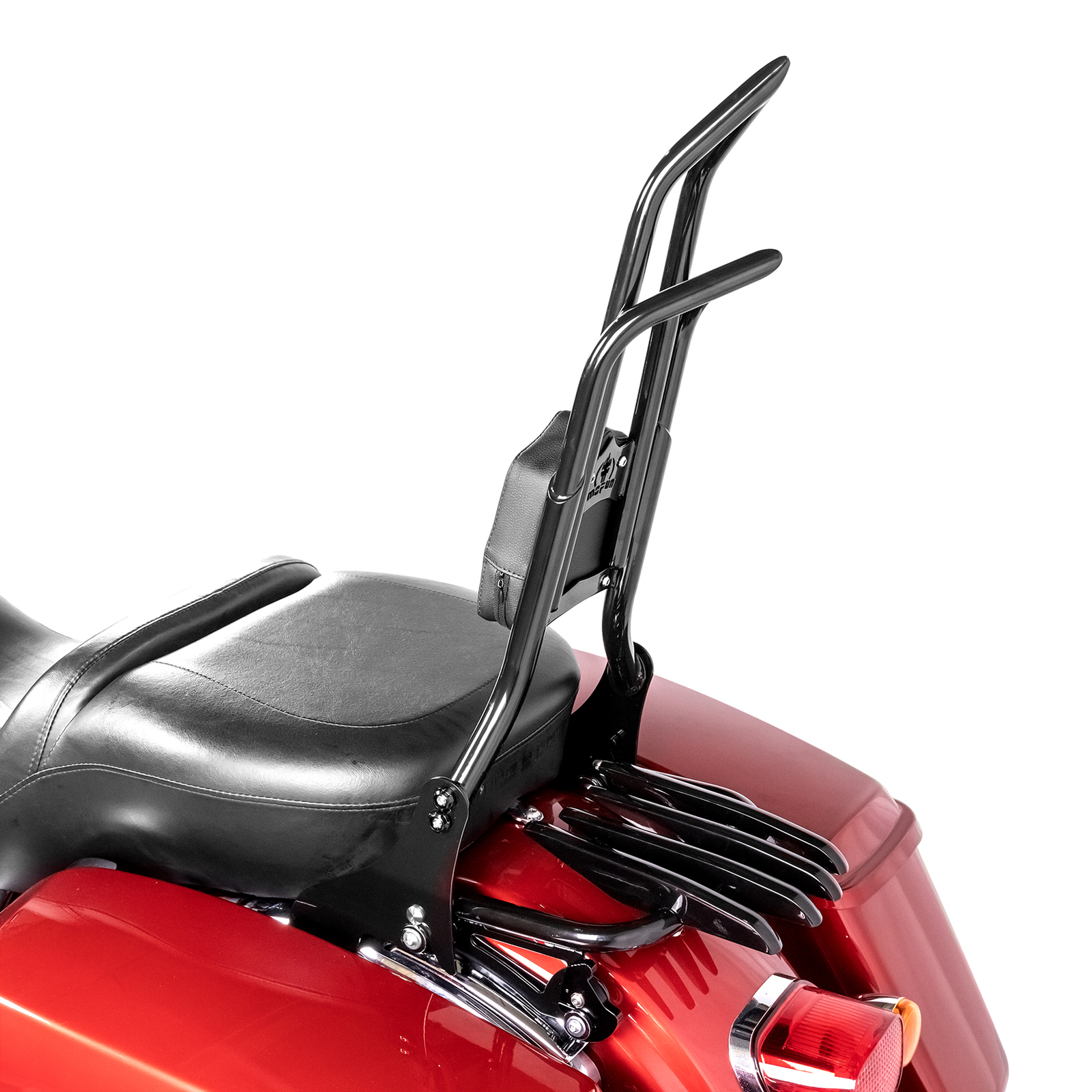 For Harley 2014-2026 Road Glide 28″ Backrest Sissy Bar/Luggage Rack/Docking Kit