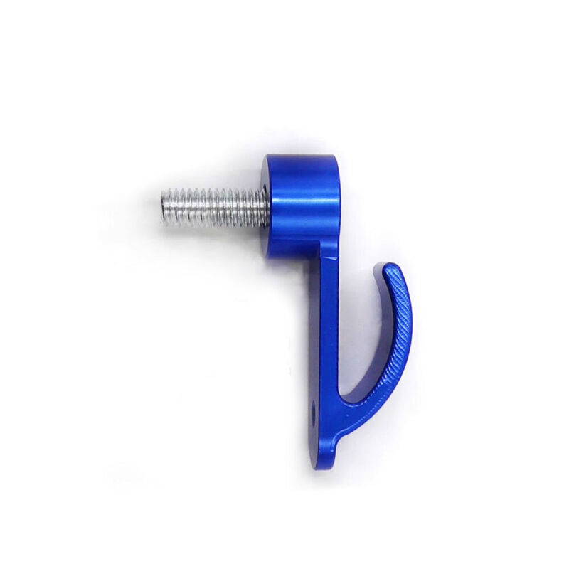 1x Motorcycle Parts CNC Aluminium Single Hole Hook Helmet Bag Carry Hook Holder*