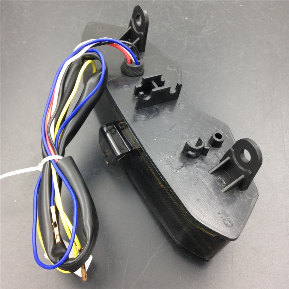 ABS Plastic Turn Signals Led Tail Break Light Smoke For Yamaha YZF-R6S 06 07 08