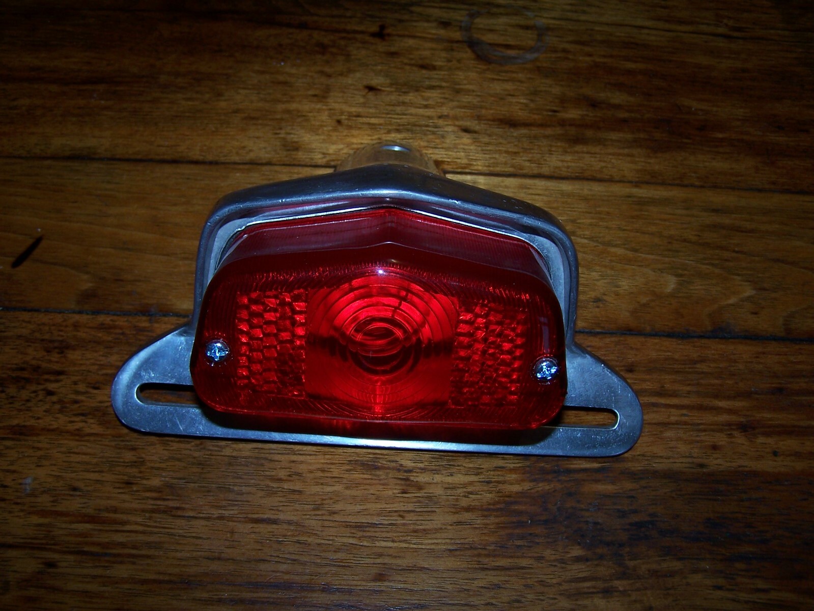 Polished Cast Aluminum SPORT Lamp Tail Light Housing Lamp Cafe 33-2140 HD Lucas