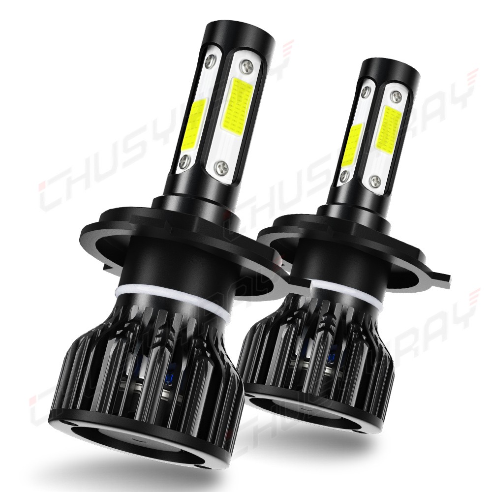 High Power LED Headlight H4 Bulbs Lights for Yamaha Road Star 1999 2000-2014
