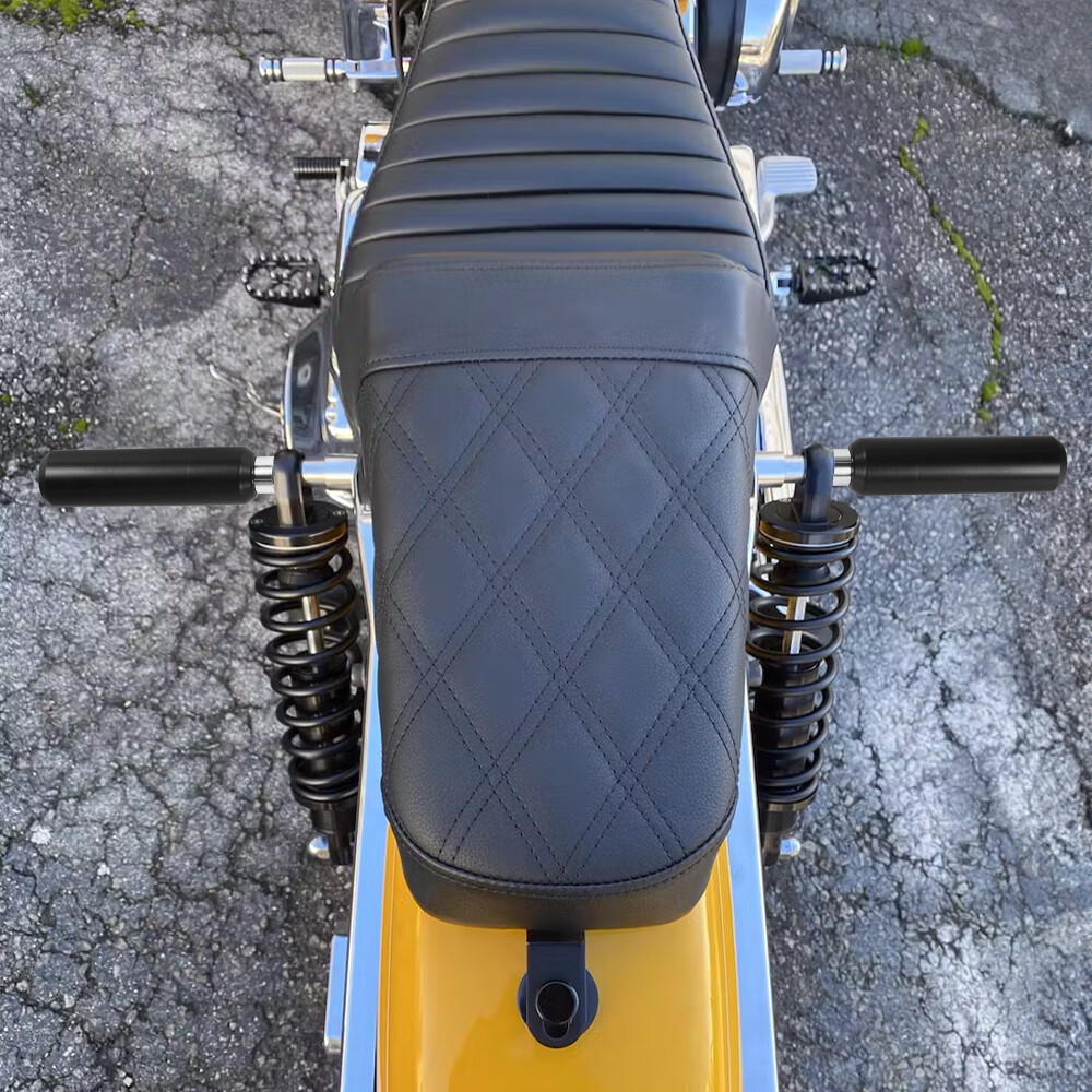 6.5″ & 4″ Shock Mount Frame Slider Crash Bar For Harley Dyna Street Bob FXDB US
