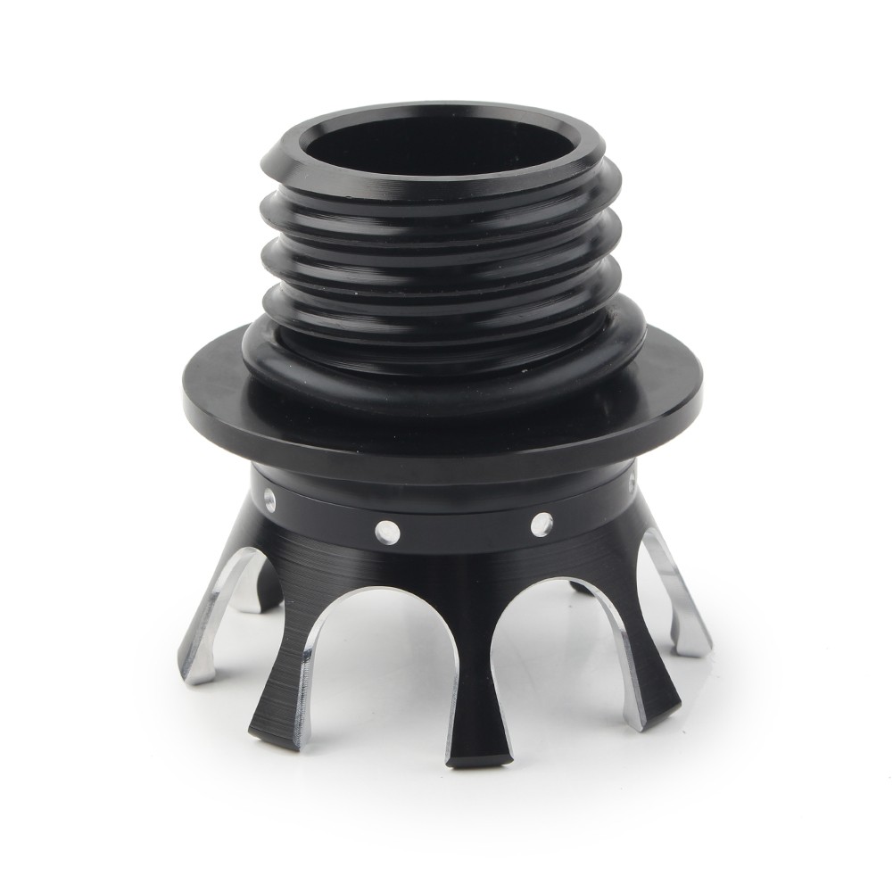 1Pc Crown Gas Cap Fuel Tank Cover Right-hand Thread For Harley Sportster Dyna
