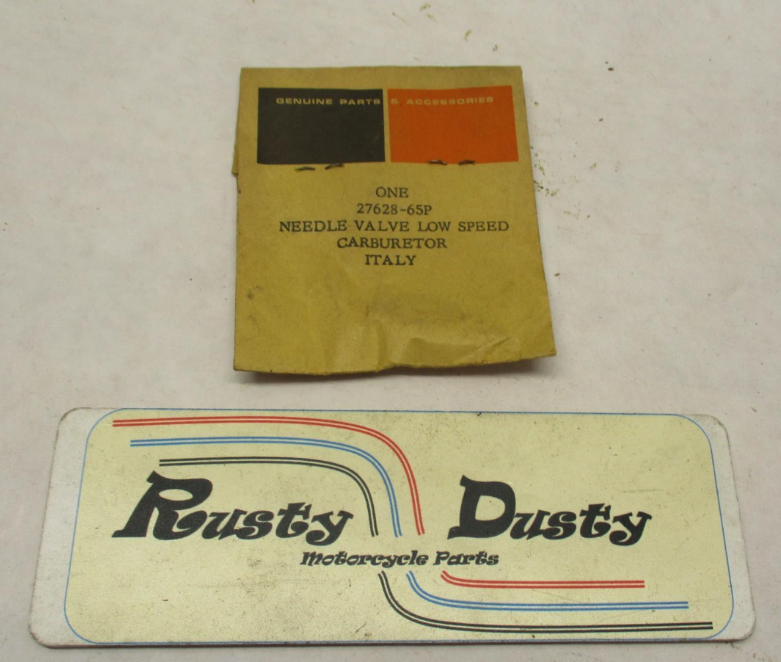 Harley Aermacchi Screw needed valve low speed Idle Adjusting M50 1965r 27628-65P