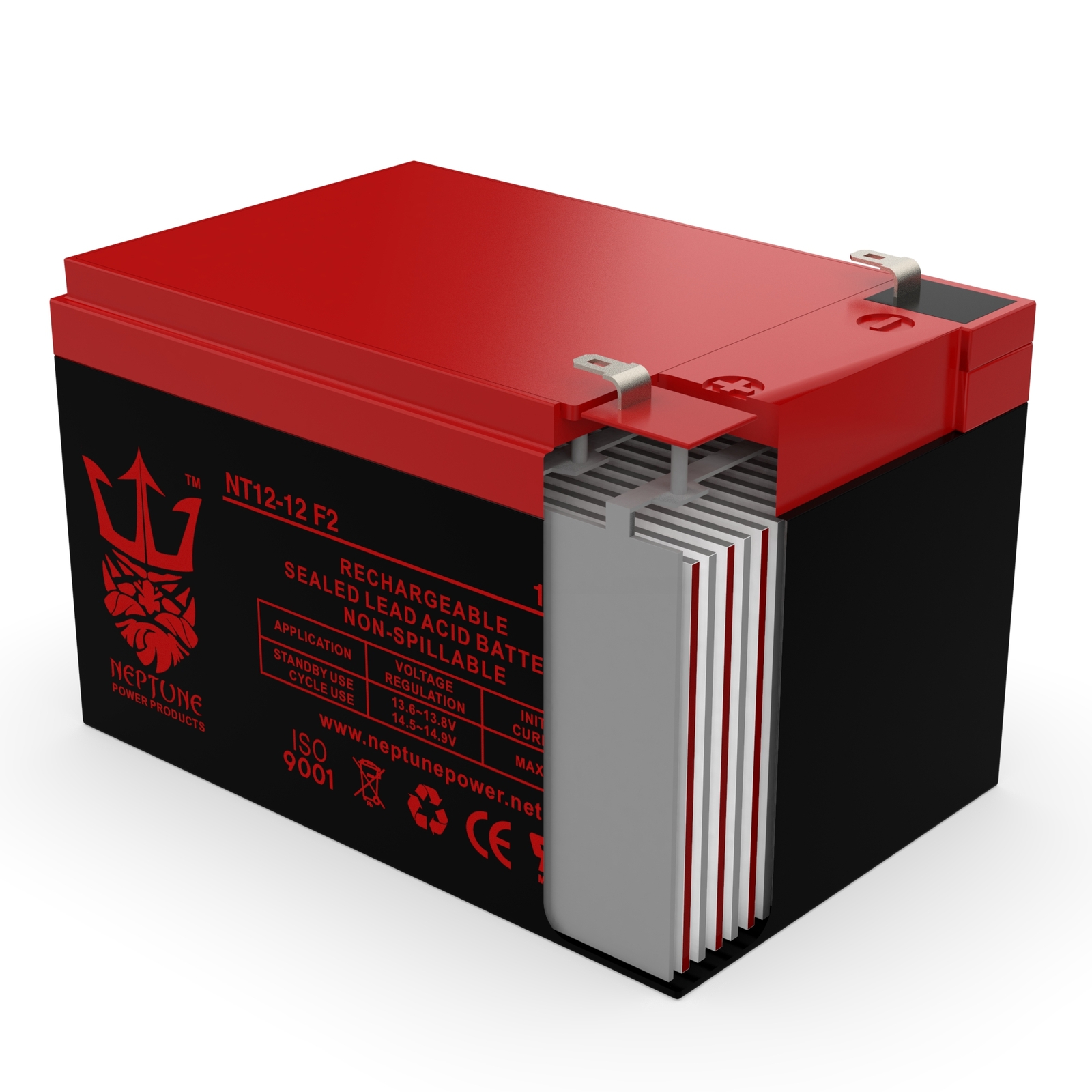 3 Pack – 12V 12Ah F2 Razor Battery fits MX500 & MX650, W15128190003