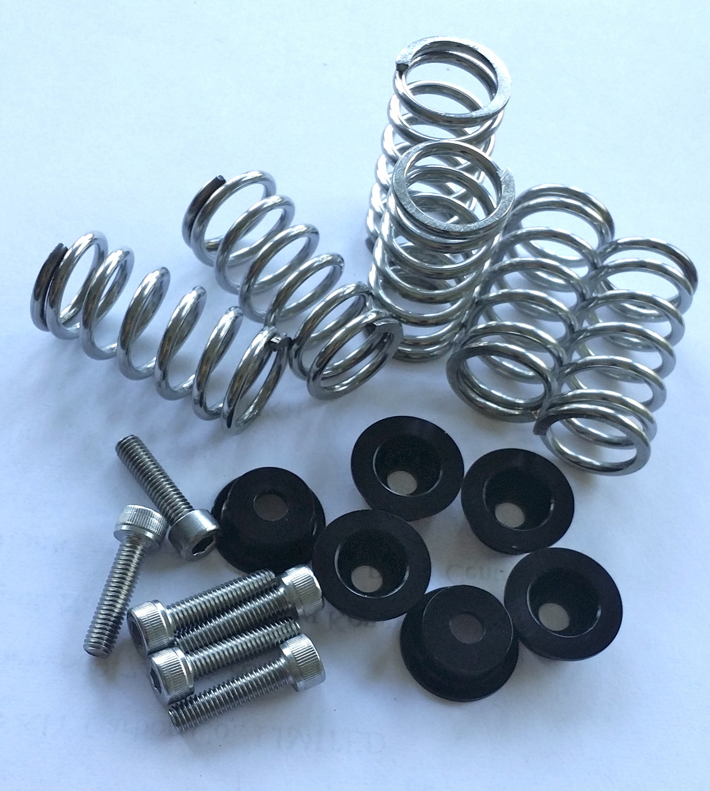 DUCATI Monster 900 C / 900 D / S4 SPRING ALLOY COLLAR CAP KIT/ BLACK HDESA USA
