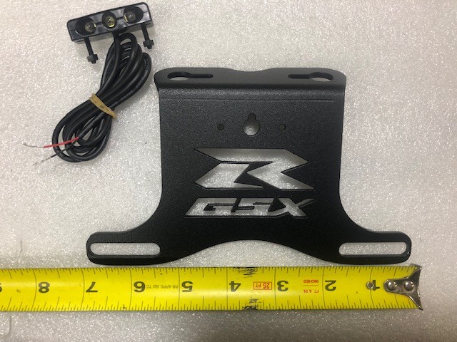 SUZUKI GSXR GSX-R 600 750 1000 FENDER ELIMINATOR BLACK PL 2011 – 2024