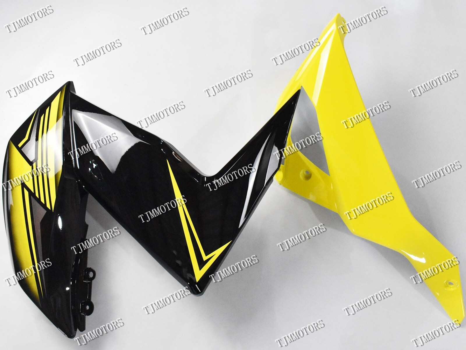 For 15-16 Kawasaki Z250/300 Black Yellow ABS Injection Mold Bodywork Fairing Kit